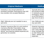 Comparing Original Medicare to Medicare Advantage